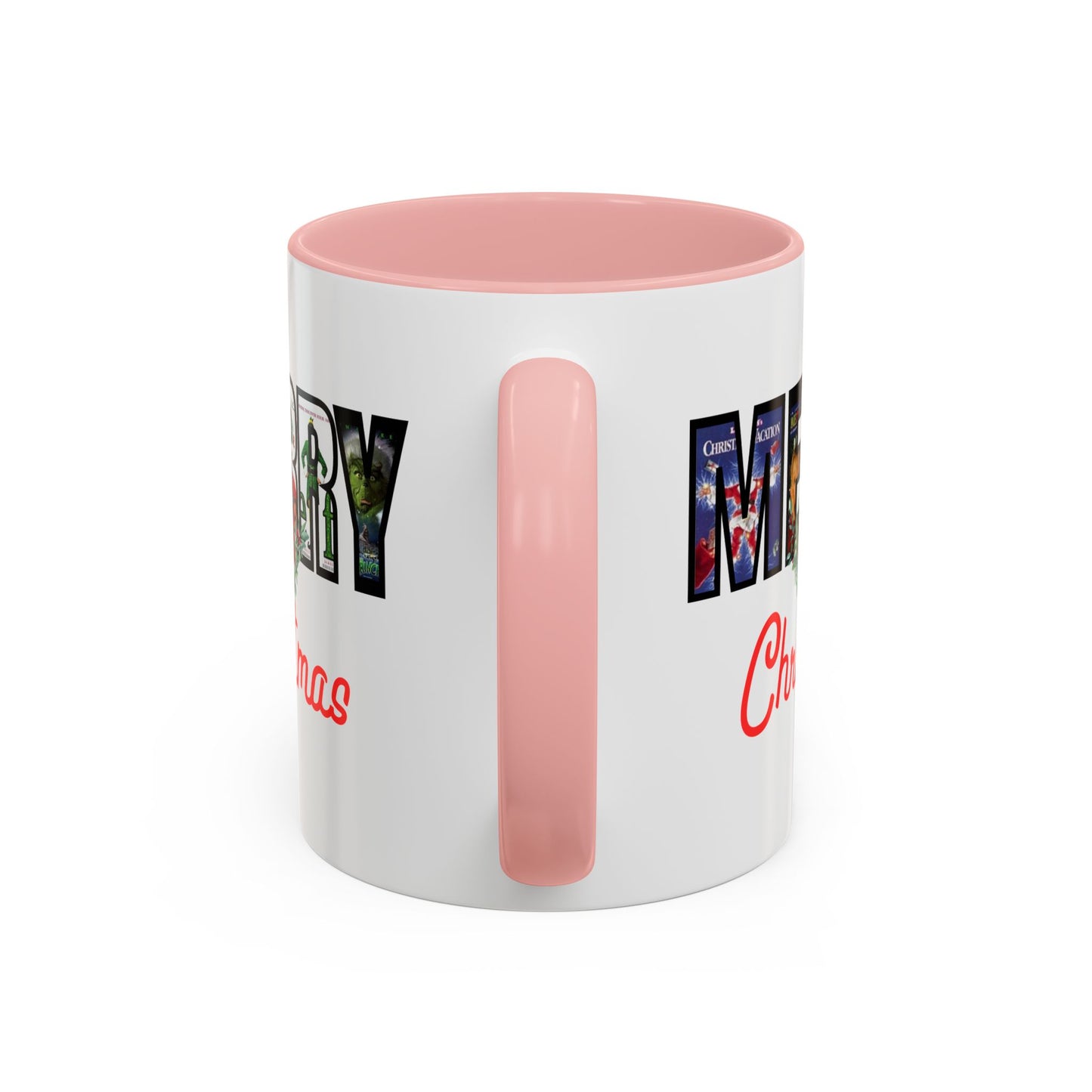 Cute Merry Christmas Nostalgic Holiday Movie Poster Mug | Christmas Gift | Funny Christmas Gift | Accent Mug | 11oz | 15oz |