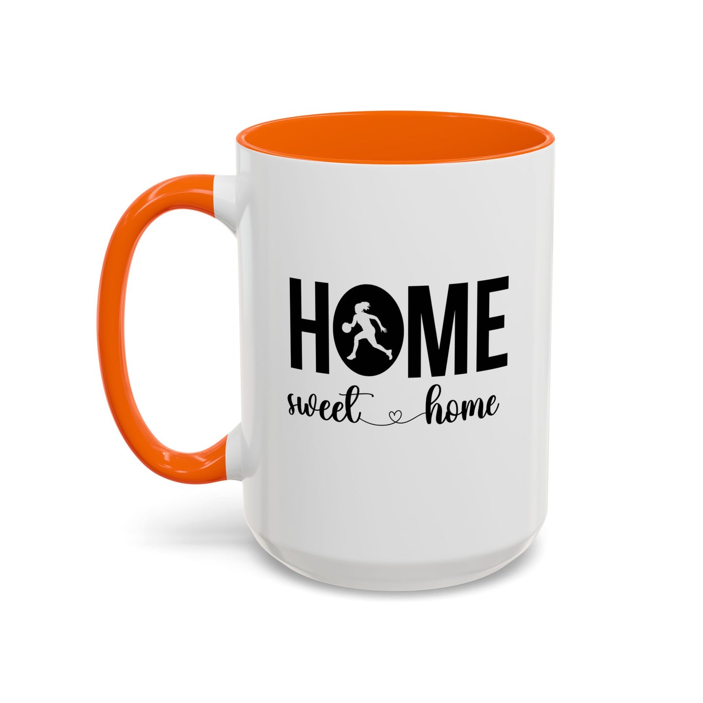 Female Basketball Player Gift Idea | Home Sweet Home Mug | Sports Mug |11oz Accent Mug | 15oz Accent Mug | Gift Idea