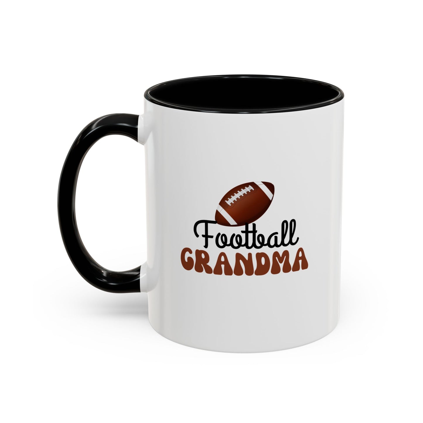 Football Grandma Mug | Sports Fan Gift | Proud Grandma Gift | Ceramic Mug | 11oz Accent Mug | 15oz Accent Mug