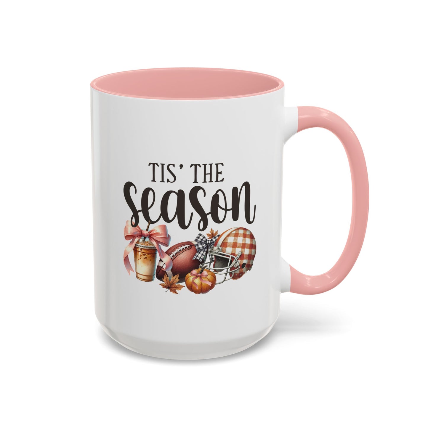 Tis The Season Fall Mug | Fall Season Mug | Gift for Her | Fall Mug | 11oz Accent Mug | 15oz Accent Mug