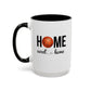 Basketball Mug | Home Sweet Home Mug | Sports Mug |11oz Accent Mug | 15oz Accent Mug
