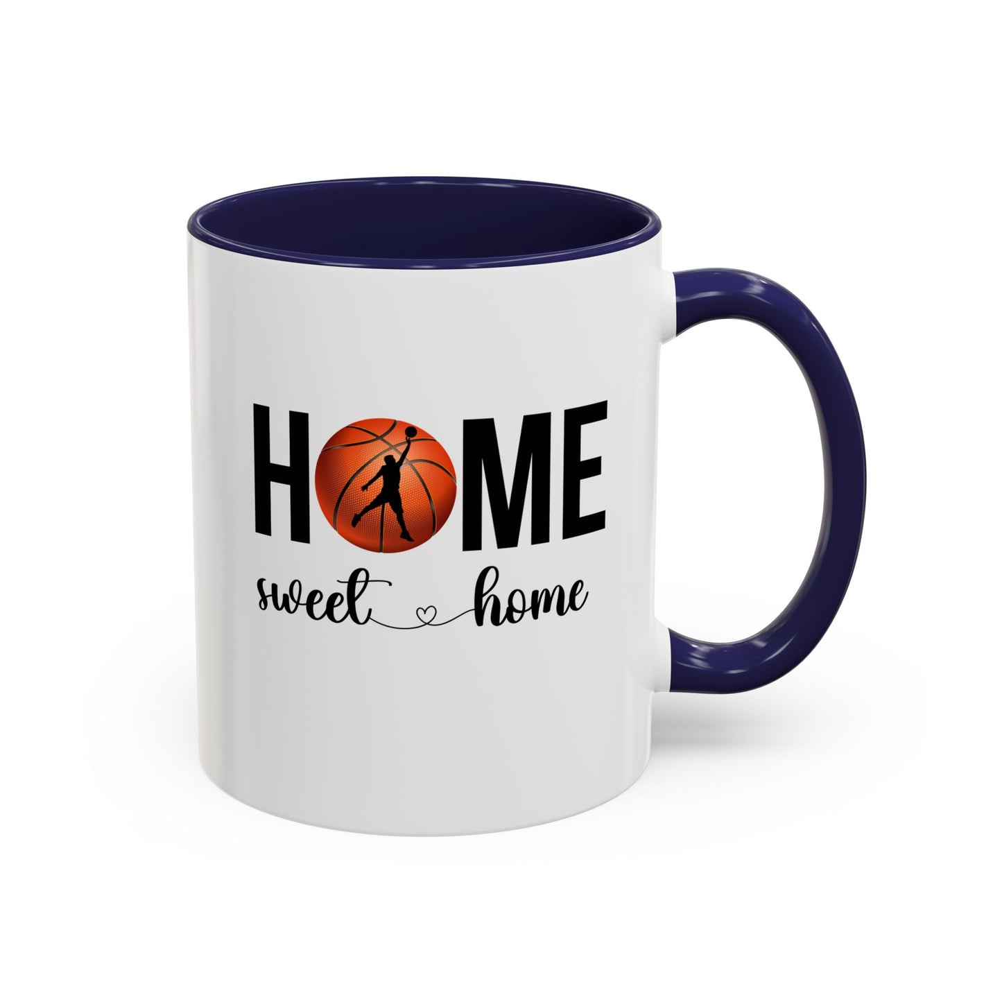Male Basketball Player Mug | Home Sweet Home Mug | Sports Mug |11oz Accent Mug | 15oz Accent Mug | Gift Idea