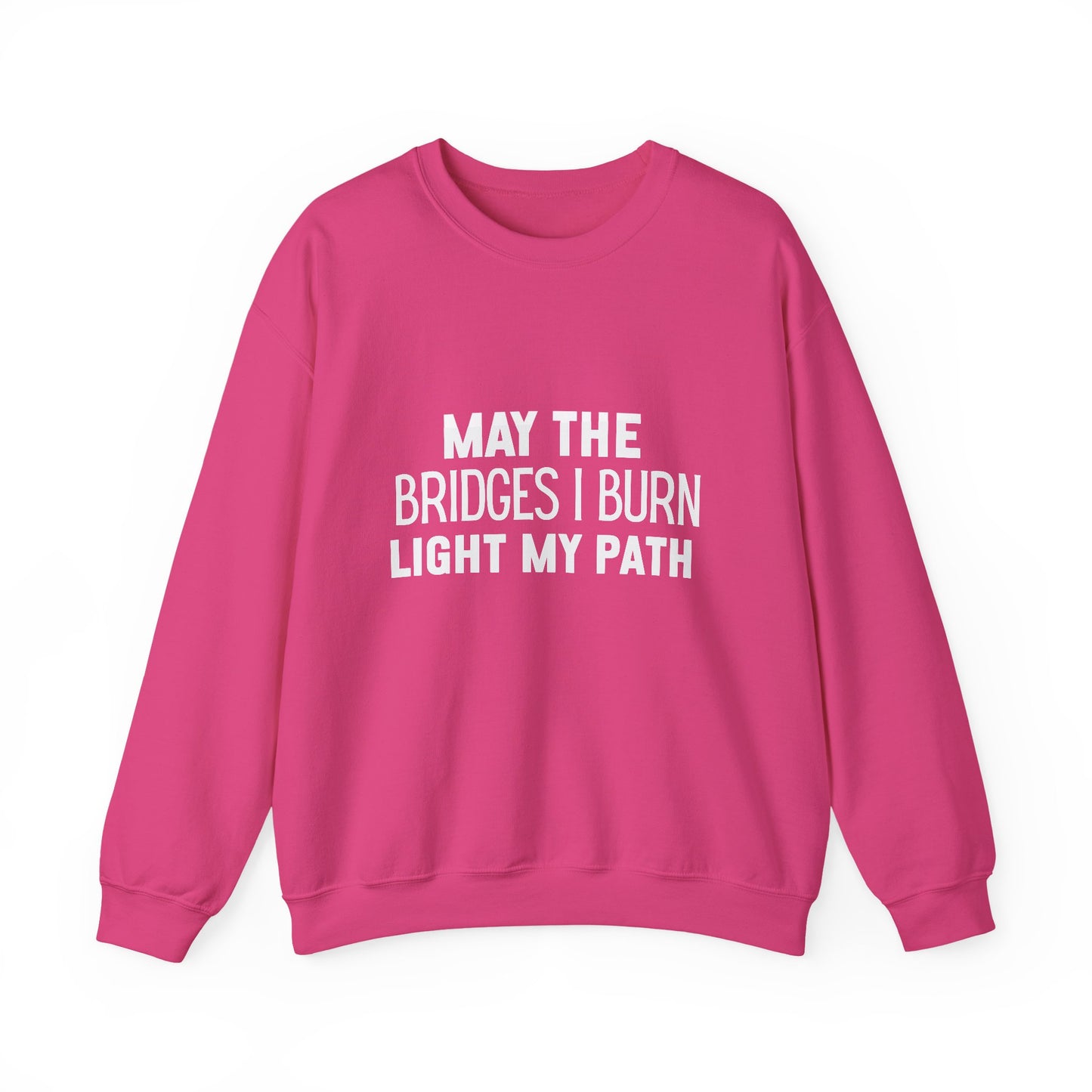 Light My Path Inspirational Quote Unisex Heavy Blend™ | Motivational Sweatshirt | Inspirational Gift | Gift For Her | Gift For Him