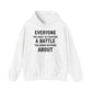 Everyone You Meet Kindness Quote Hoodie | Motivational Gift For Her | Inspirational Quote