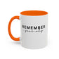 Remember Your Why Inspirational Quote Gift | Motivational Quote Gift | Ceramic Mug | 11oz Accent Mug | 15oz Accent Mug