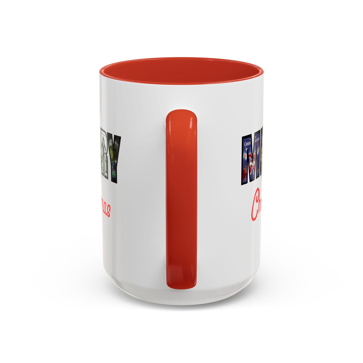 Cute Merry Christmas Nostalgic Holiday Movie Poster Mug | Christmas Gift | Funny Christmas Gift | Accent Mug | 11oz | 15oz |