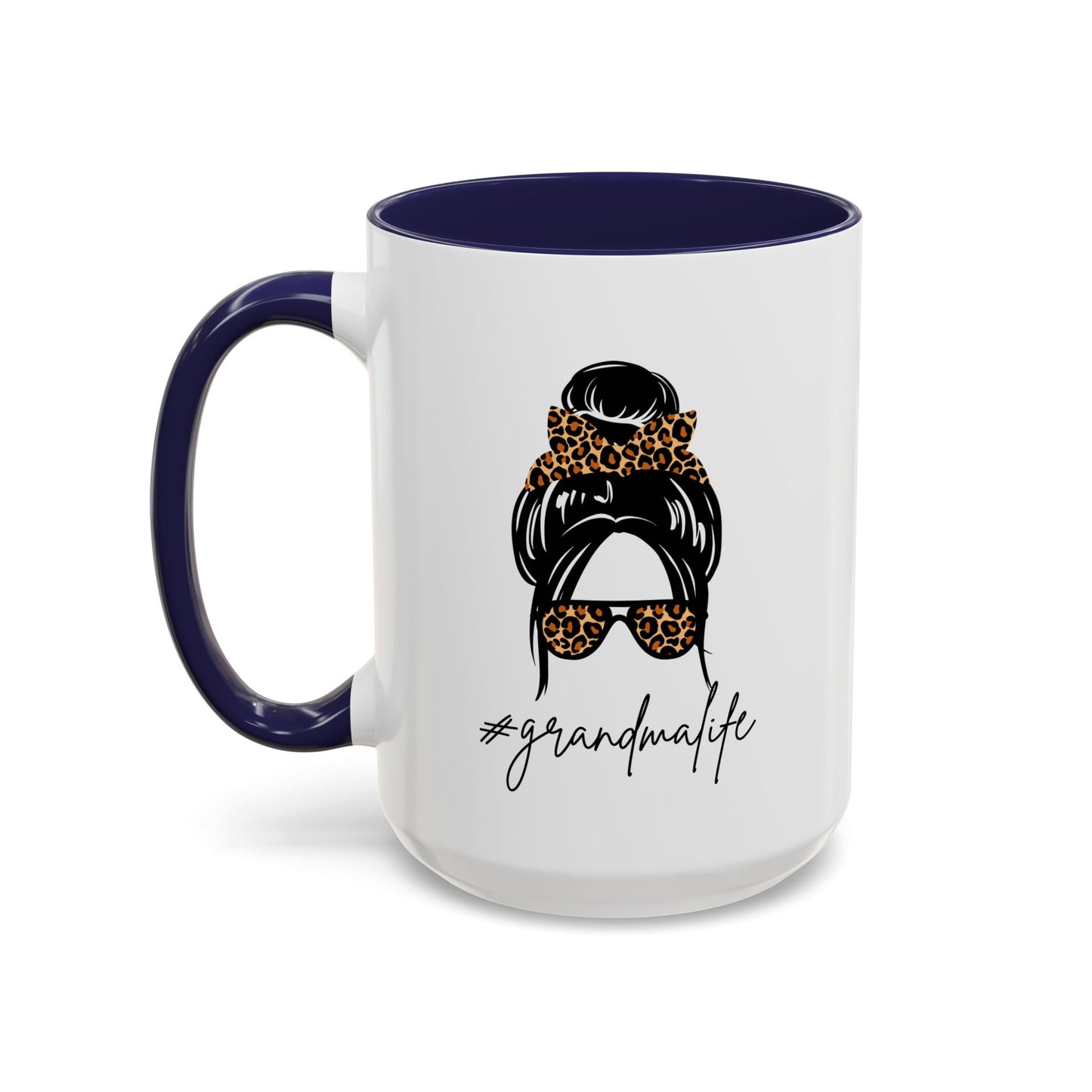 Grandma Life Mug | Gift for Grandma | My Favorite People Call Me Grandma | 11oz Accent Mug | 15oz Accent Mug