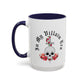 Cute In My Villain Era Mug | Villain Era | Decorative Roses with Skull Mug | Cute Villain Mug | 11oz Accent Mug | 15oz Accent Mug