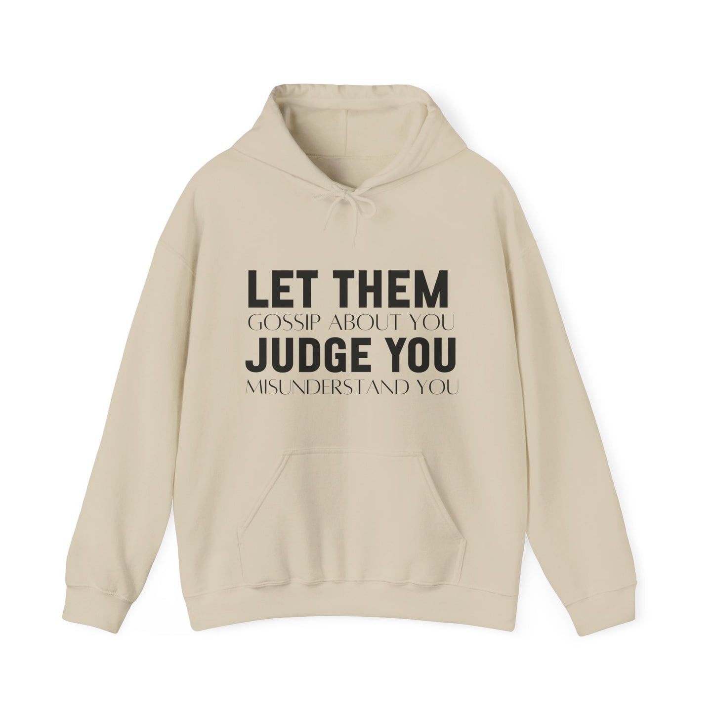 Let Them Motivational Hoodie | Motivational Gift For Her | Inspirational Quote