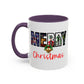 Cute Merry Christmas Nostalgic Holiday Movie Poster Mug | Christmas Gift | Christmas Bells | 11oz Accent Mug | 15oz