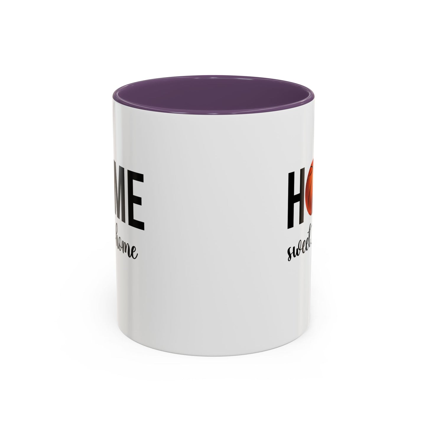 Basketball Mug | Home Sweet Home Mug | Sports Mug |11oz Accent Mug | 15oz Accent Mug