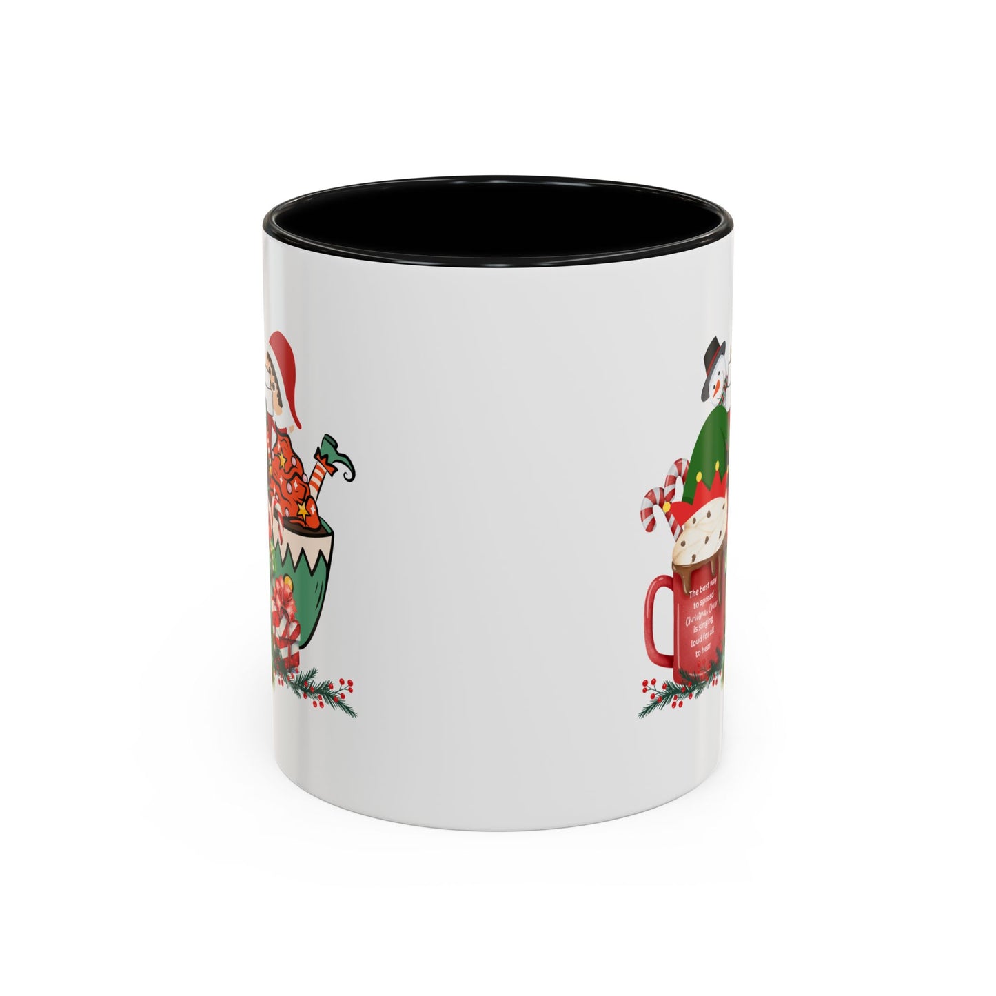 Cute Christmas Movie Nostalgic Quote | Christmas Gift | Funny Christmas Gift | 2000s Nostalgia |11oz Accent Mug | 15oz Accent Mug
