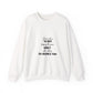 Silence Inspirational Quote Unisex Heavy Blend™ | Motivational Sweatshirt | Inspirational Gift | Gift For Her | Gift For Him