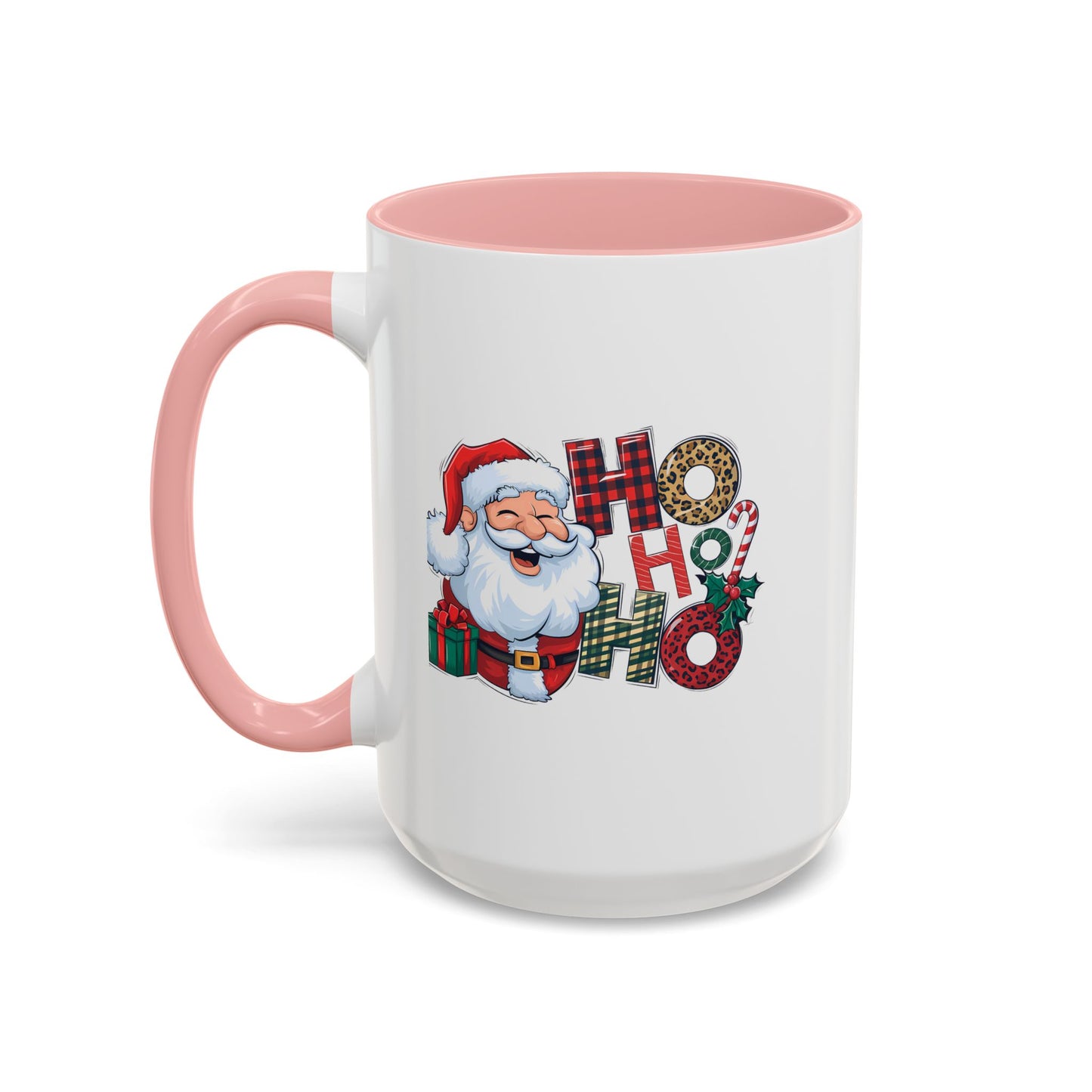 Santa Ho Ho Ho Christmas Mug | Gift Idea | Gift for Kids | Kids Christmas Gift Idea | Kids Mug | 11oz Accent Mug | 15oz Accent Mug