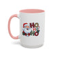 Santa Ho Ho Ho Christmas Mug | Gift Idea | Gift for Kids | Kids Christmas Gift Idea | Kids Mug | 11oz Accent Mug | 15oz Accent Mug