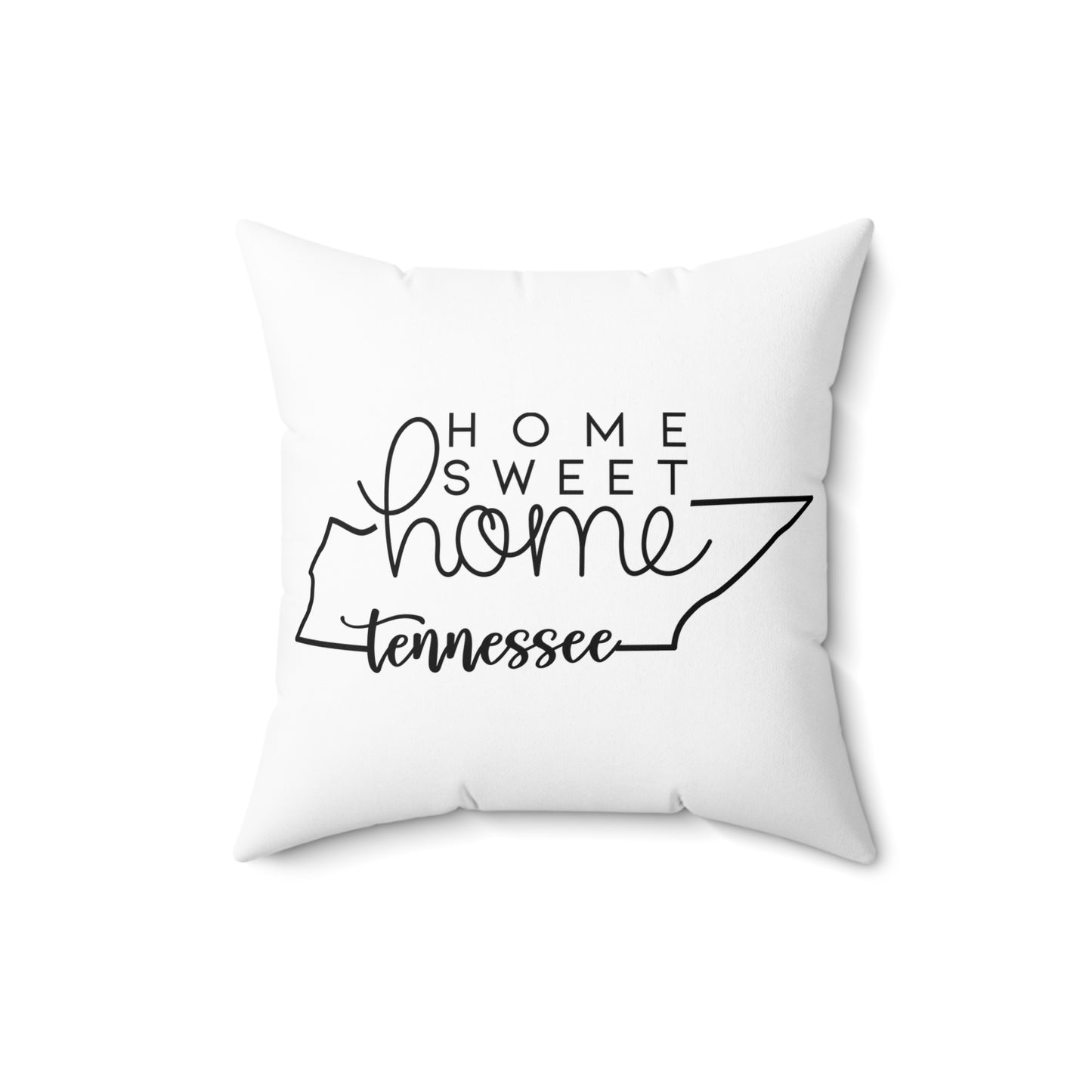 Home Sweet Home Tennessee Decorative Pillow | Gift For Her | Home Decor | State Gift | Customized State Pillow