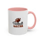 Football Sister Mug | Sports Fan Gift | Kids Mug | Sibling Gift | 11oz Accent Mug | 15oz Accent Mug