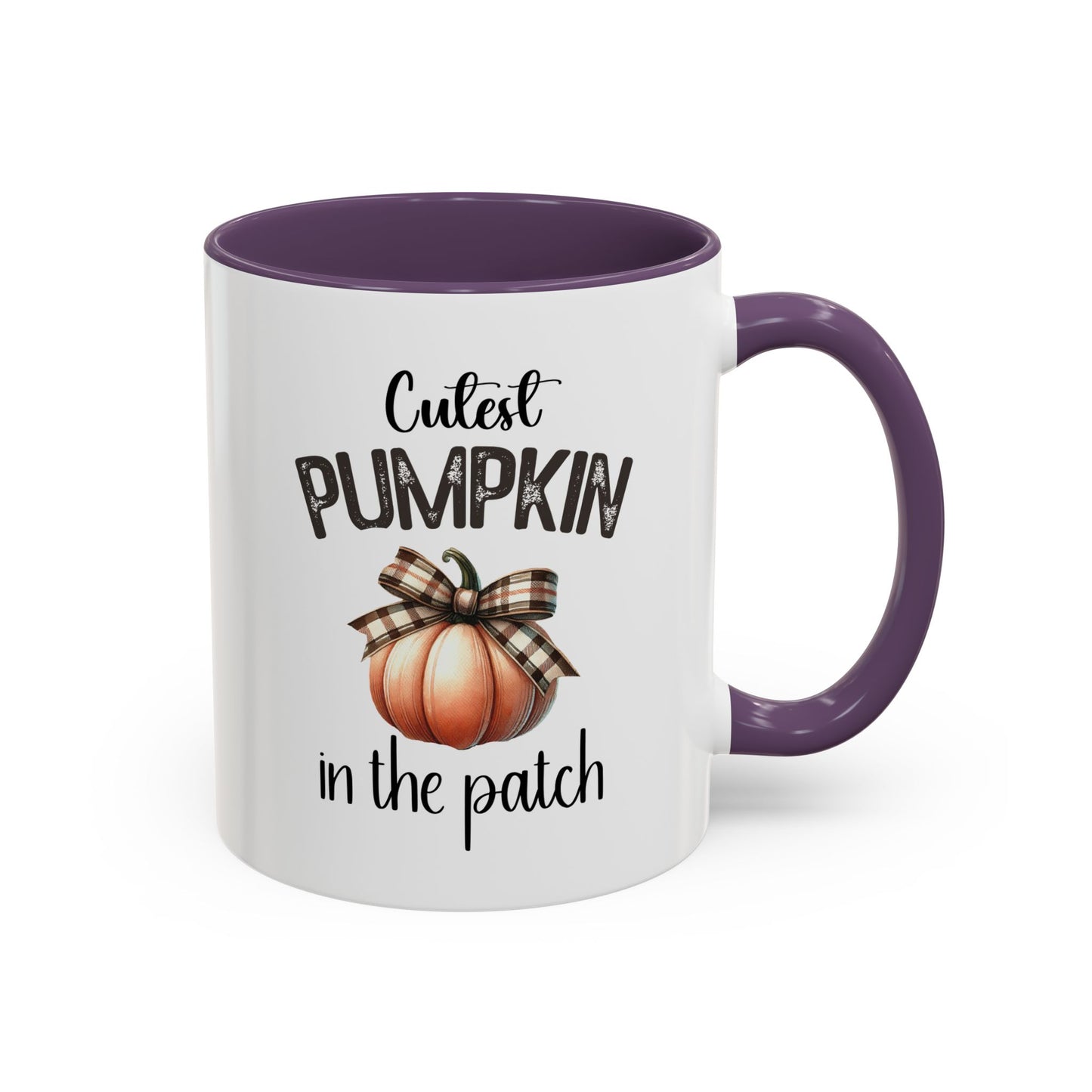 Cutest Pumpkin In The Patch Mug | Pumpkin Mug | Fall Mug | Gift for Her | Fall Season Mug | Gift for Her | 11oz Accent Mug | 15oz Accent Mug