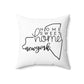 Home Sweet Home New York Decorative Pillow | Gift For Her | Home Decor | State Gift | Customized State Pillow