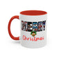 Merry Christmas Nostalgic Movie Poster Mug | Christmas Gift | Funny Christmas Gift | Accent Mug