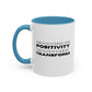 Surround Yourself With Positivity Inspirational Quote | Motivational Gift | Ceramic Mug | 11oz Accent Mug | 15oz Accent Mug