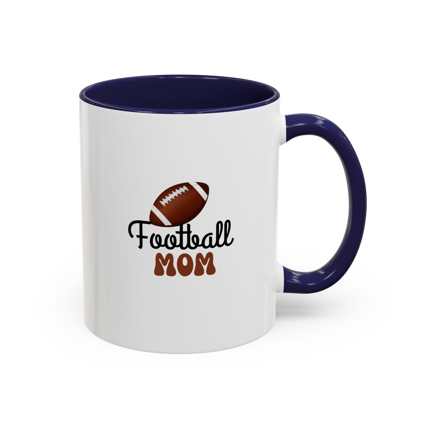 Football Mom Mug | Sports Fan Gift | Proud Mom | Mom Gift | 11oz Accent Mug | 15oz Accent Mug