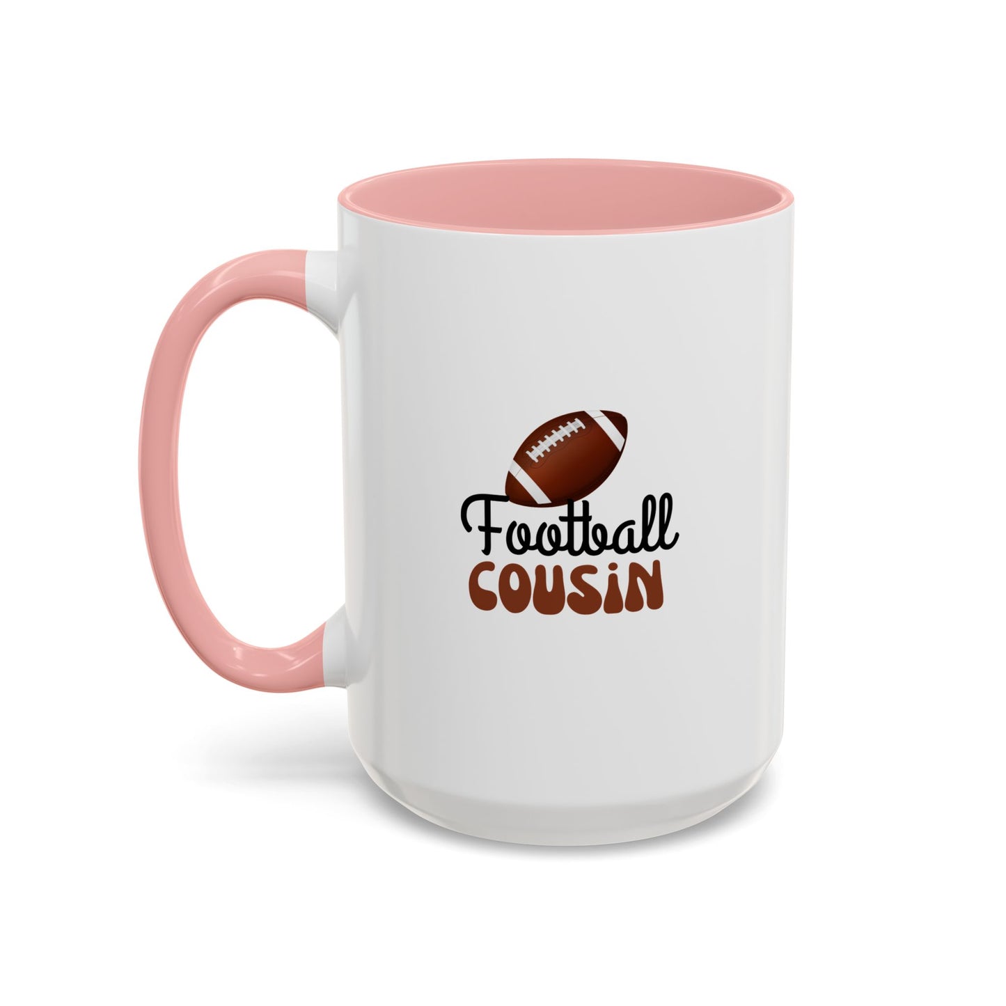Football Cousin Mug | Sports Fan Gift | Proud Cousin Gift | Ceramic Mug | 11oz Accent Mug | 15oz Accent Mug