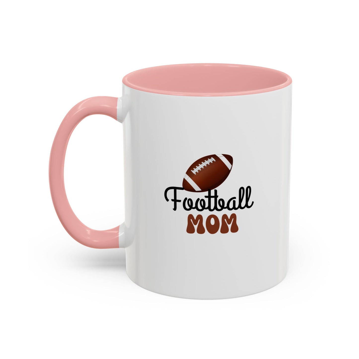 Football Mom Mug | Sports Fan Gift | Proud Mom | Mom Gift | 11oz Accent Mug | 15oz Accent Mug
