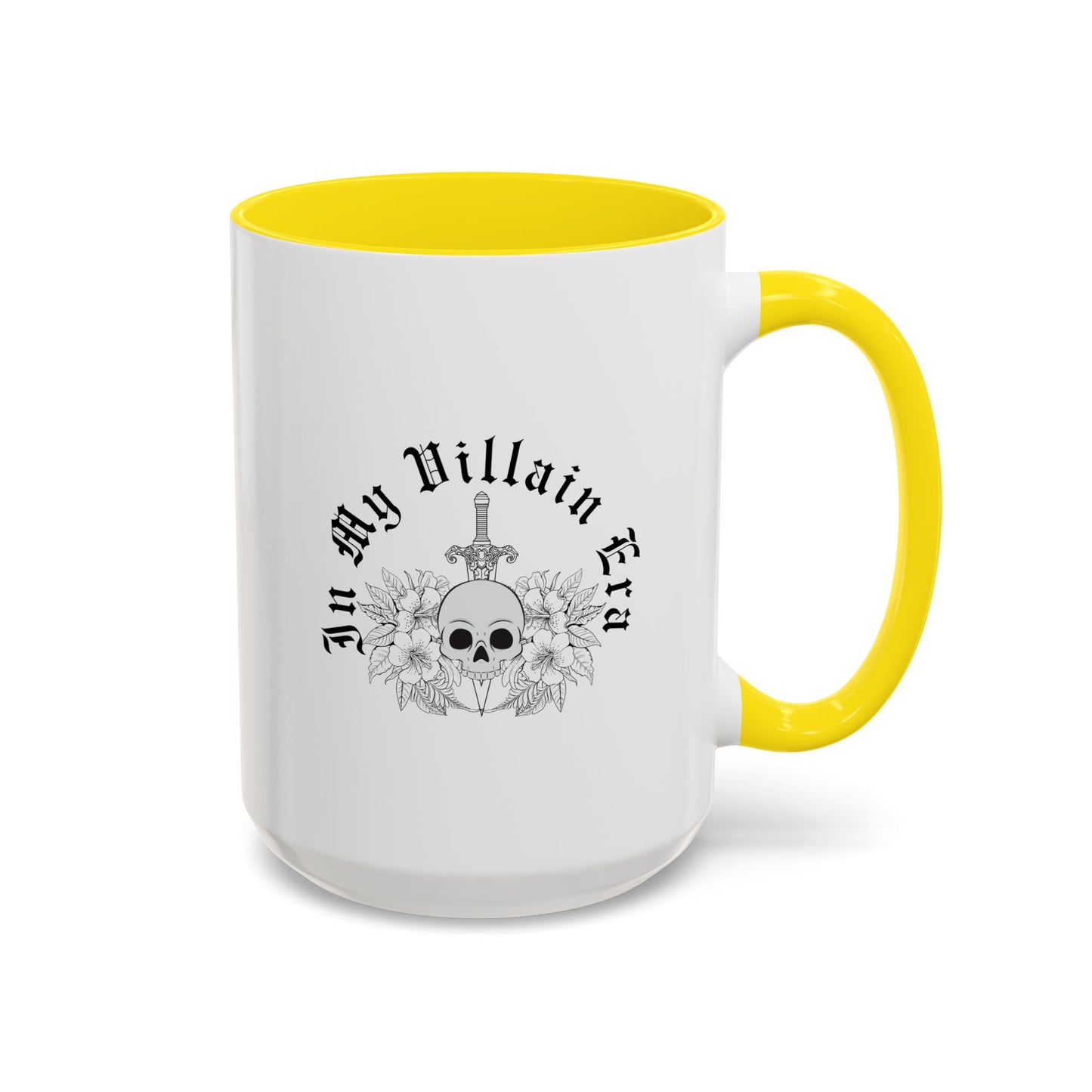 In My Villain Era Mug | Villain Era Accent Mug | Bad Girl | Bad Guy Vibe | 11oz Accent Mug | 15oz Accent Mug | Unique Ceramic Mug