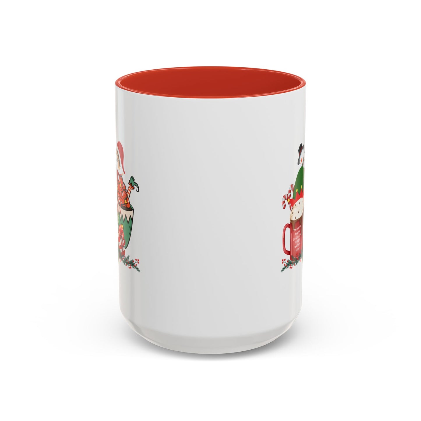 Cute Christmas Movie Nostalgic Quote | Christmas Gift | Funny Christmas Gift | 2000s Nostalgia |11oz Accent Mug | 15oz Accent Mug