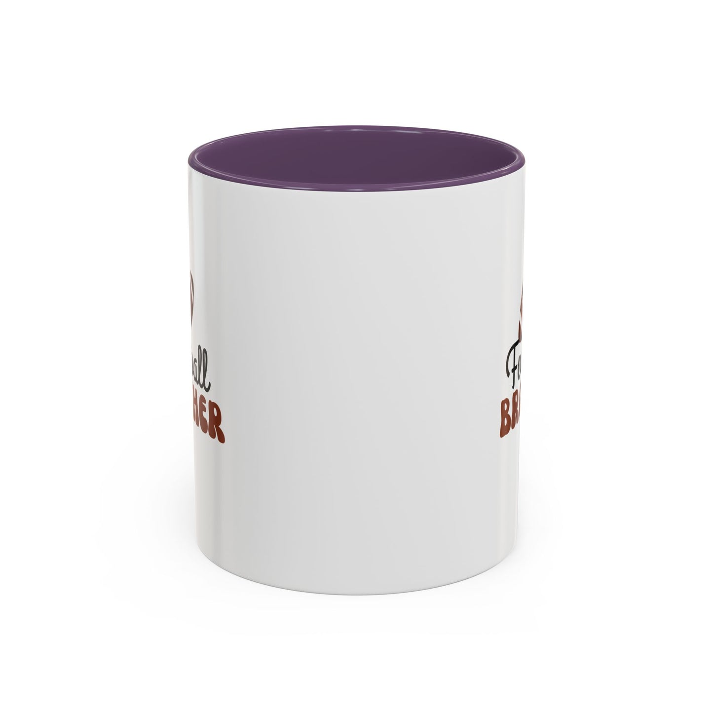 Football Brother Mug | Sports Fan Gift | Kids Mug | Sibling Gift | 11oz Accent Mug | 15oz Accent Mug