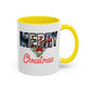 Merry Christmas Nostalgic Movie Poster Mug | 11oz | 15oz | Christmas Gift | Funny Christmas Gift | Accent Mug