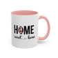 Male Football Home Sweet Home Mug | Sports Mug |11oz Accent Mug | 15oz Accent Mug | Football Mug
