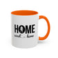 Male Football Mug | Sports Mug |11oz Accent Mug | 15oz Accent Mug | Football Mug | Home Sweet Home Mug