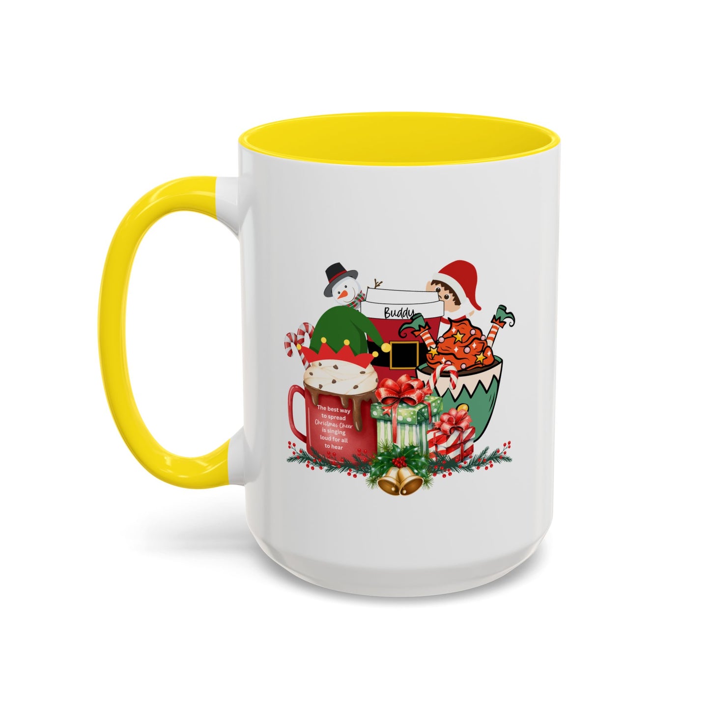 Cute Christmas Movie Nostalgic Quote | Christmas Gift | Funny Christmas Gift | 2000s Nostalgia |11oz Accent Mug | 15oz Accent Mug