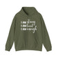 I Am Strong Message Hoodie | Motivational Gift For Her | Inspirational Quote