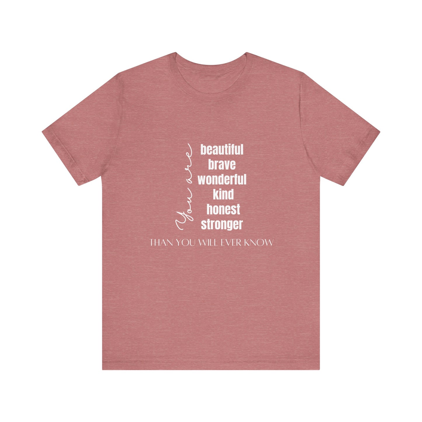 Be Kind Inspirational Message T-shirt