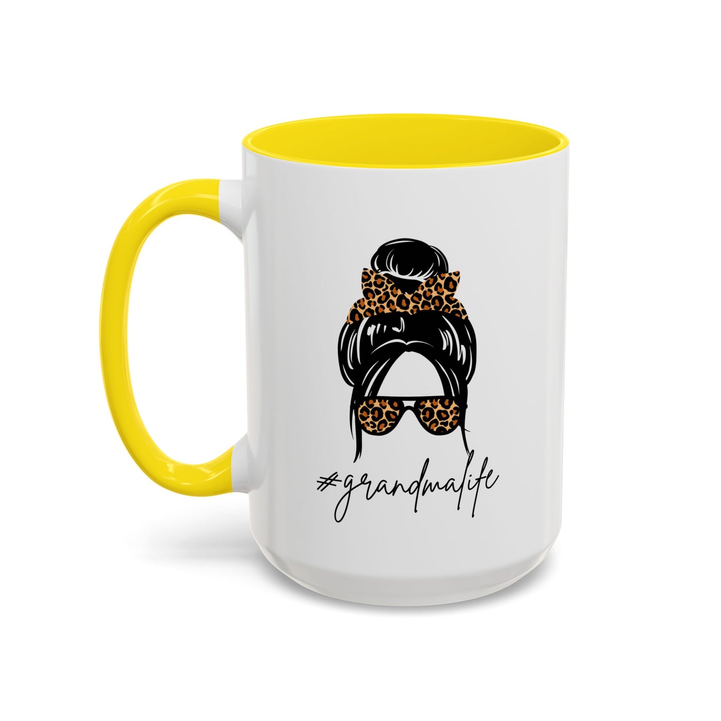 Grandma Life Mug | Gift for Grandma | My Favorite People Call Me Grandma | 11oz Accent Mug | 15oz Accent Mug