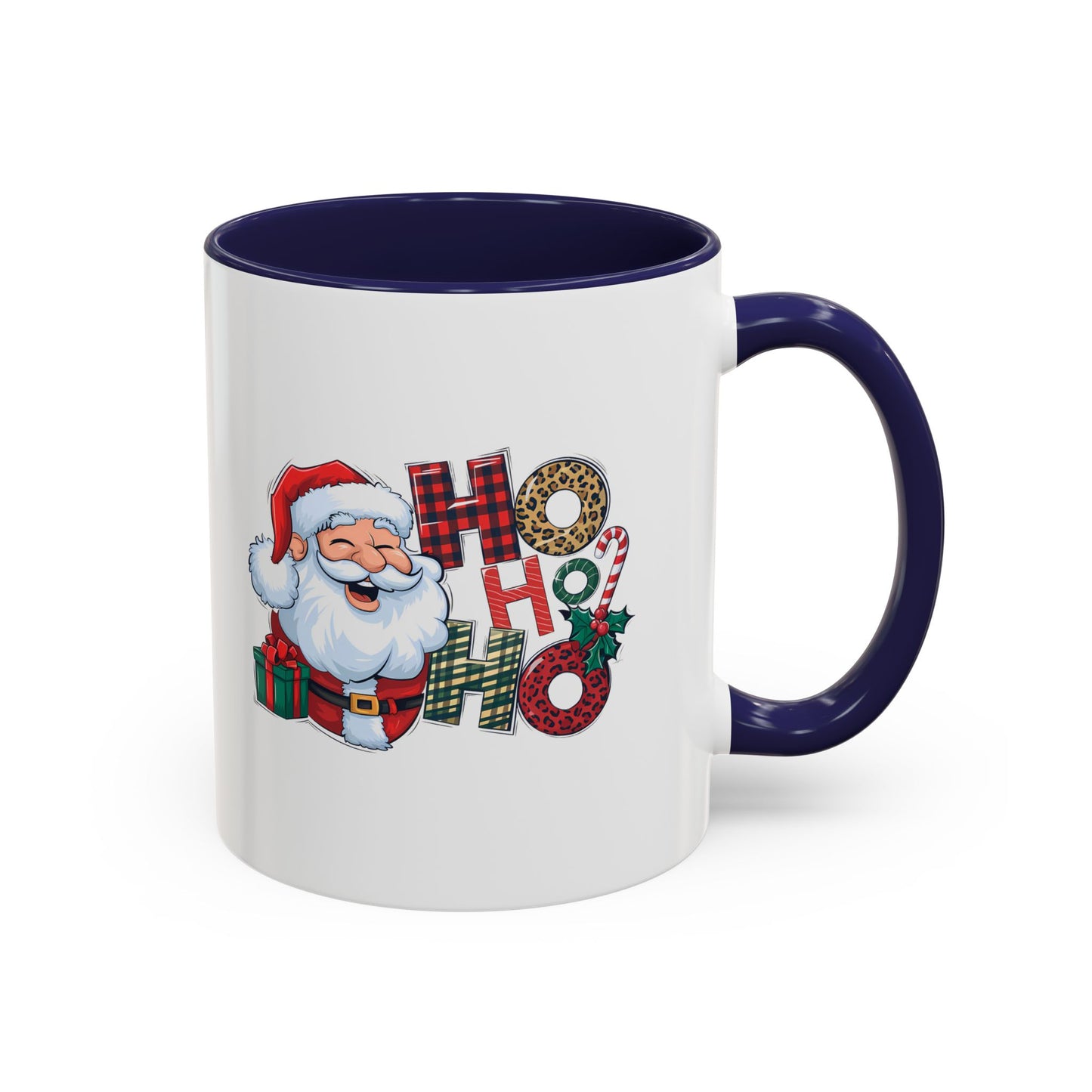 Santa Ho Ho Ho Christmas Mug | Gift Idea | Gift for Kids | Kids Christmas Gift Idea | Kids Mug | 11oz Accent Mug | 15oz Accent Mug