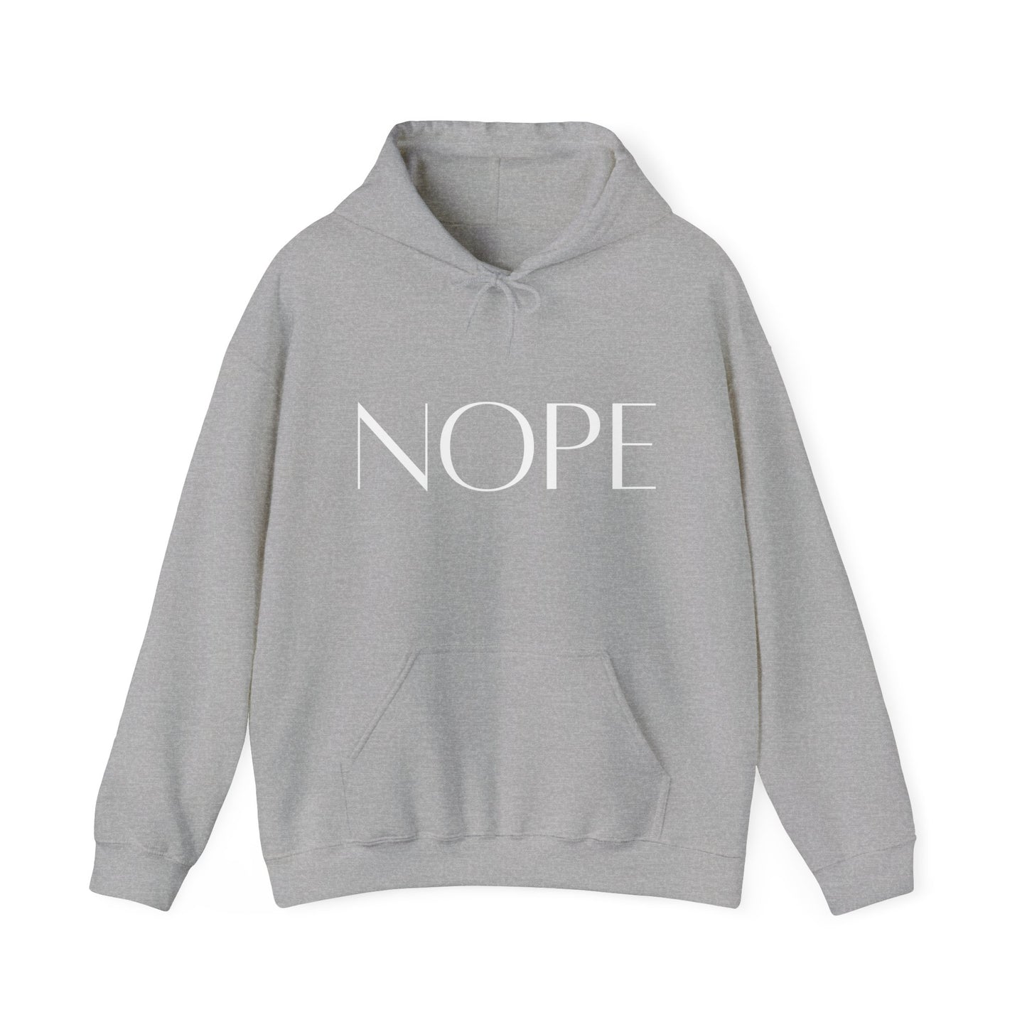 Nope Hoodie | Motivational Gift For Her | Inspirational Quote