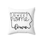 Home Sweet Home Iowa Decorative Pillow | Gift For Her | Home Decor | State Gift | Customized State Pillow