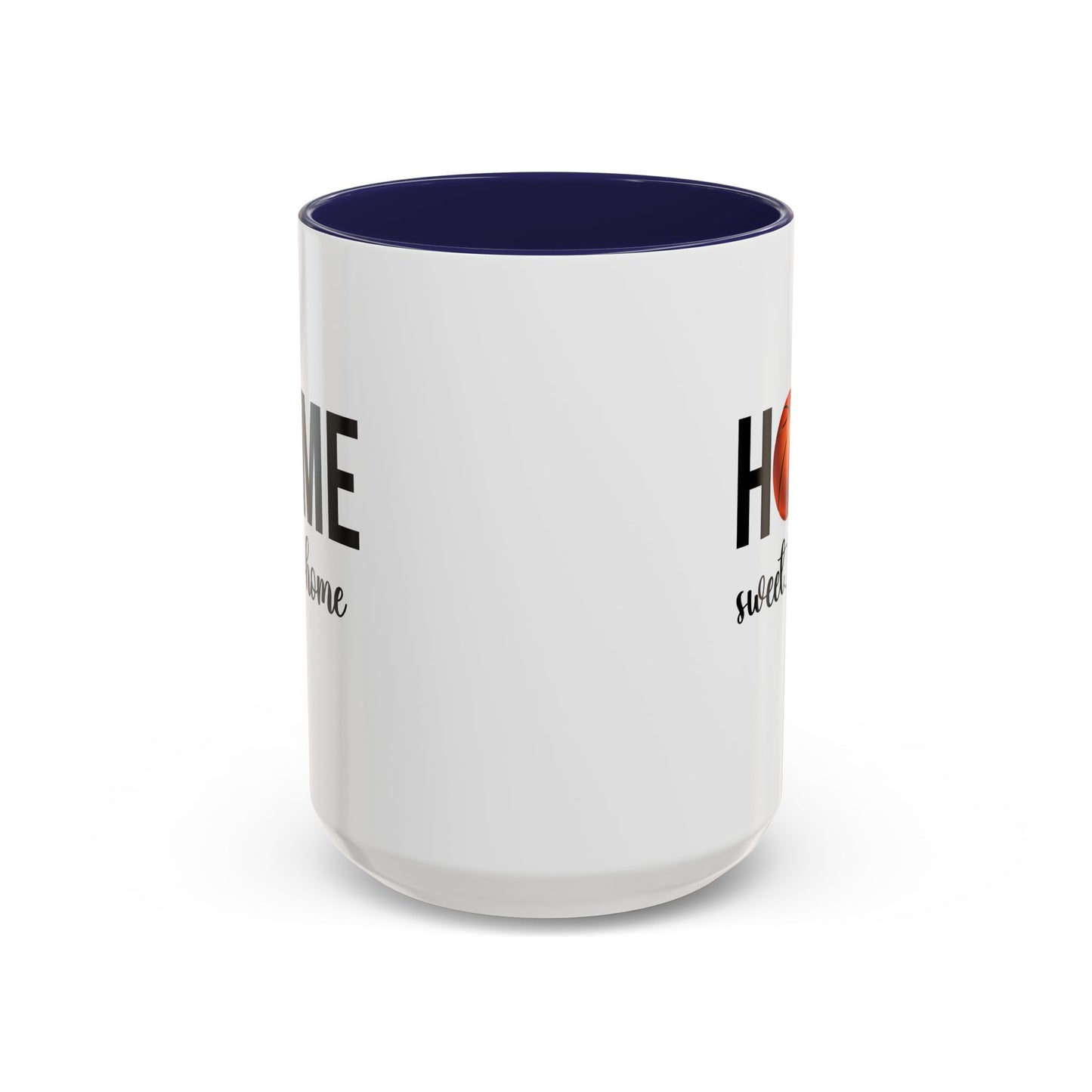 Basketball Mug | Home Sweet Home Mug | Sports Mug |11oz Accent Mug | 15oz Accent Mug