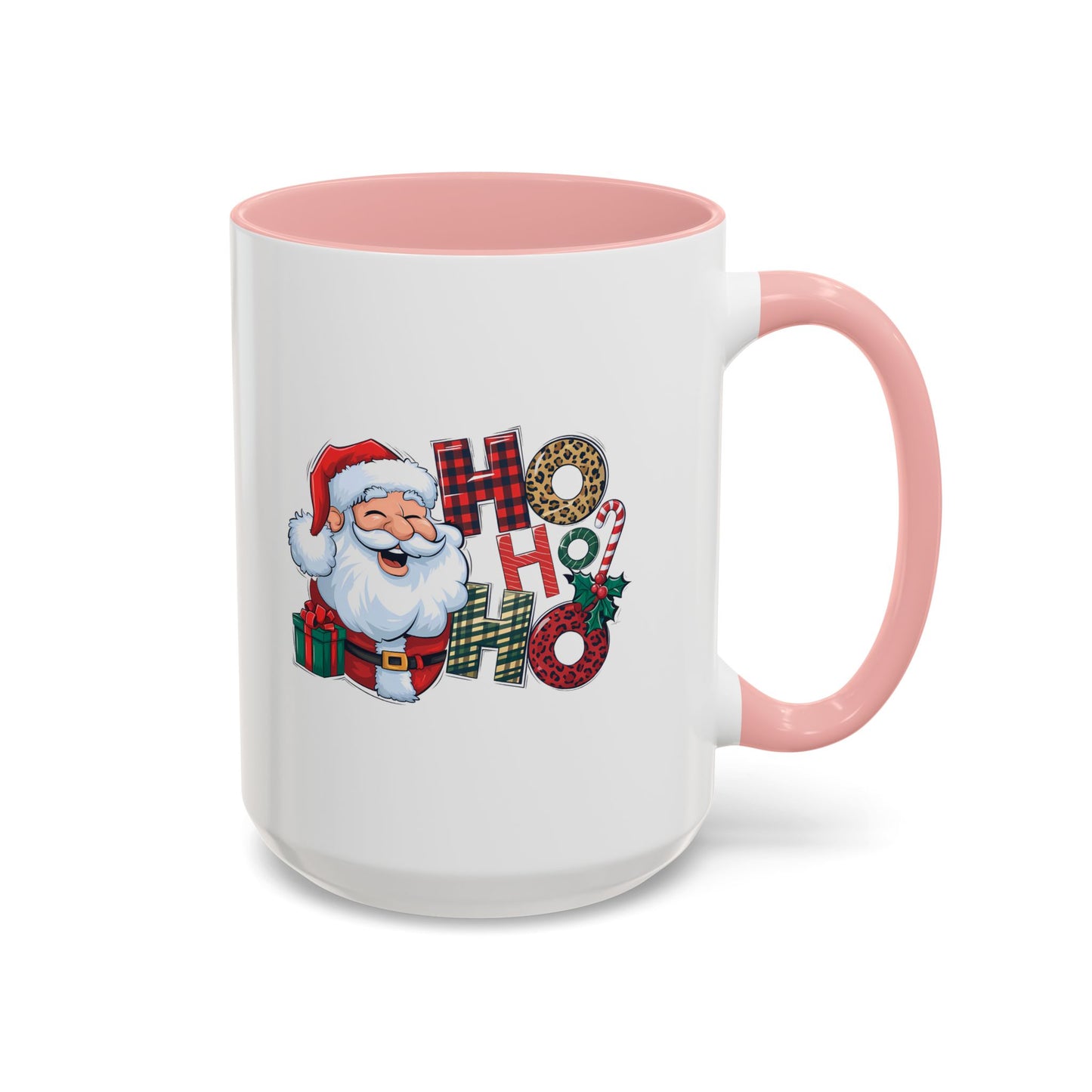 Santa Ho Ho Ho Christmas Mug | Gift Idea | Gift for Kids | Kids Christmas Gift Idea | Kids Mug | 11oz Accent Mug | 15oz Accent Mug