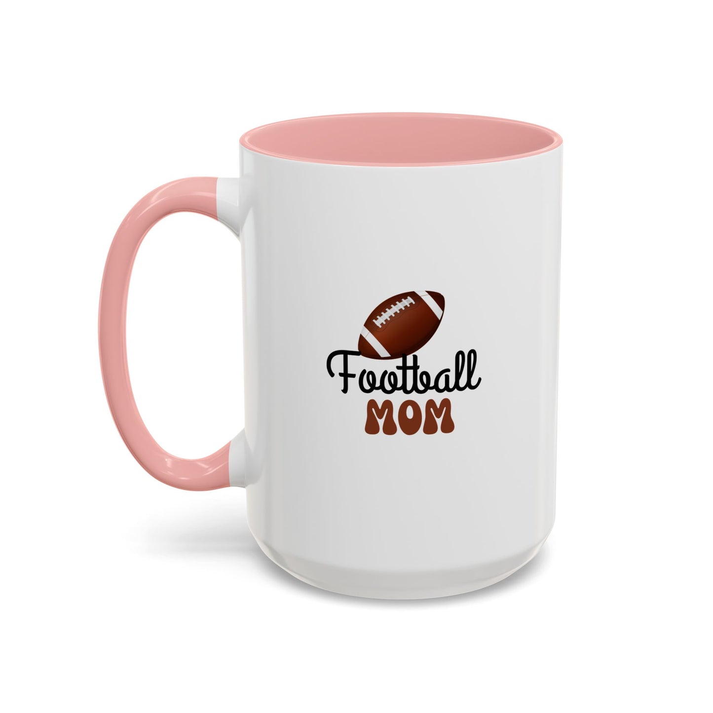 Football Mom Mug | Sports Fan Gift | Proud Mom | Mom Gift | 11oz Accent Mug | 15oz Accent Mug