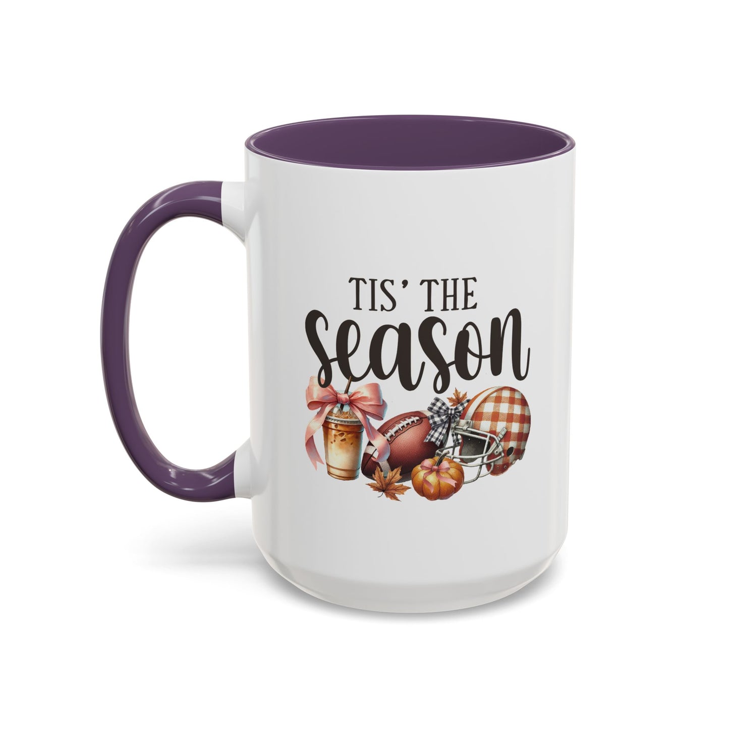 Tis The Season Fall Mug | Fall Season Mug | Gift for Her | Fall Mug | 11oz Accent Mug | 15oz Accent Mug