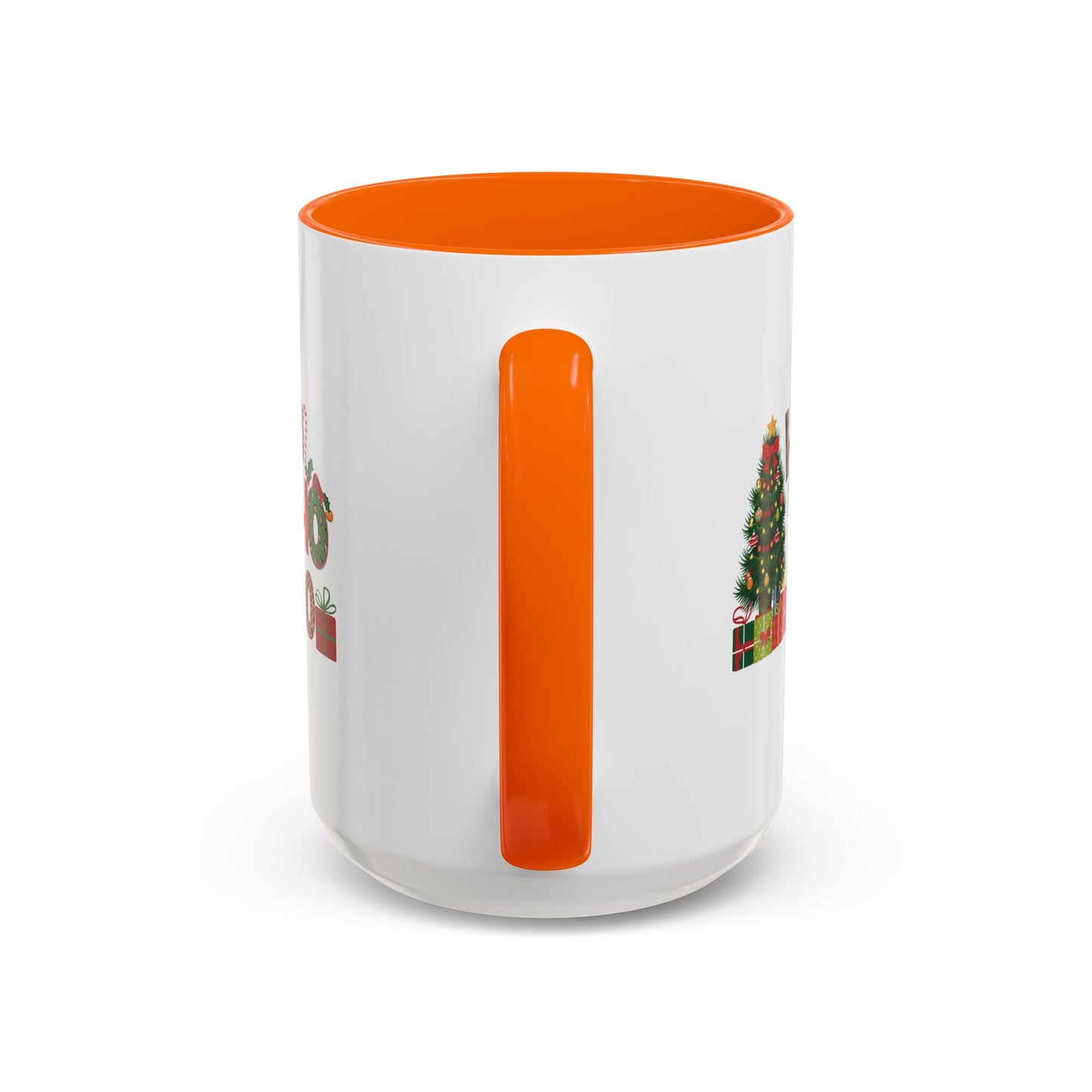 Ho Ho Ho Christmas Mug | Cute Christmas Tree Gift Mug | Christmas Gift | 11oz Accent Mug | 15oz Accent Mug