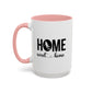 Female Soccer Player Home Sweet Home Mug | Soccer Gift | Sports Mug |11oz Accent Mug | 15oz Accent Mug