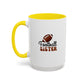 Football Sister Mug | Sports Fan Gift | Kids Mug | Sibling Gift | 11oz Accent Mug | 15oz Accent Mug