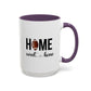 Football Home Sweet Home Gift | Sports Mug |11oz Accent Mug | 15oz Accent Mug | Football Mug