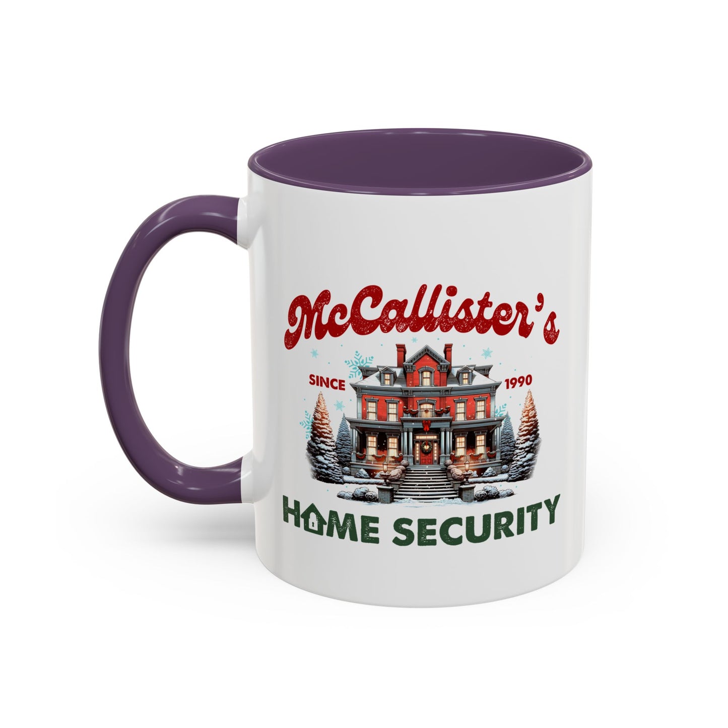 Cute McCallister's Christmas Movie | Christmas Gift | Funny Christmas Gift | 1990s Nostalgia | Ceramic |11oz Accent Mug | 15oz Accent Mug